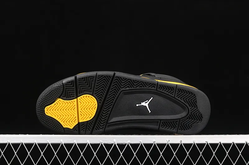 All categories Air Jordan Jordan series basketball shoes Air Jordan 4 G version Air Jordan 4 Retro AJ4 Joe 4 black and yellow 308497-008